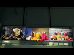 ファーストフード広告用の700nits FHD 室内デジタルメニューボード