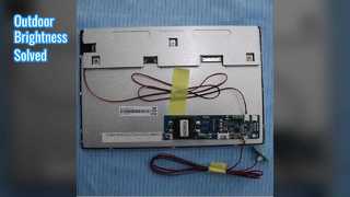 10.1インチ高輝度屋外用LCDパネル