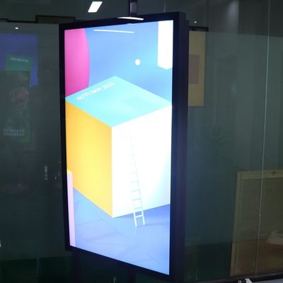 49inch外部Lcdは屋外Lcdの広告プレーヤー5000nitsの双方向広告のトーテムを表示する