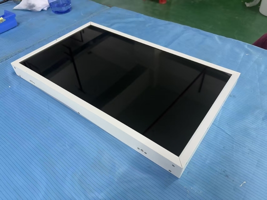 21.5インチ FHD 2000nits 天井吊り下げ型 片面ウィンドウディスプレイ (レストラン/店舗向け)
