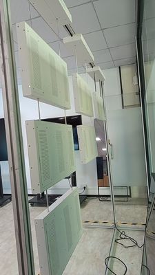 21.5インチ FHD 2000nits 天井吊り下げ型 片面ウィンドウディスプレイ (レストラン/店舗向け)